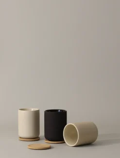 Thermal Flasks & Travel Mugs^Stelton Theo thermal mug with coaster 25 cl, Black