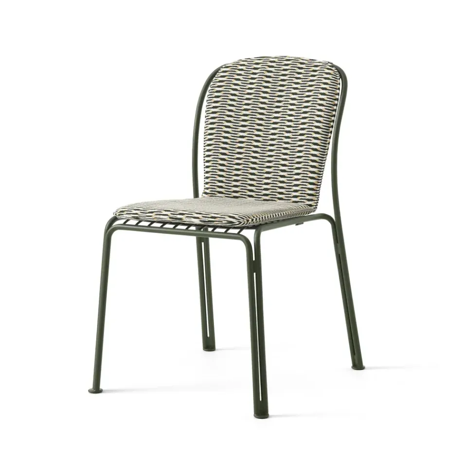 Seat Cushions & Pads^&Tradition Thorvald chair SC94/SC95 cushion, Sunbrella Marquetry Bora Green
