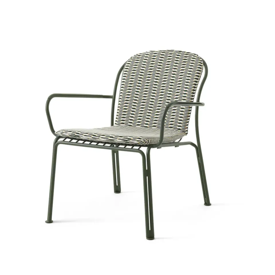 Seat Cushions & Pads^&Tradition Thorvald Lounge Chair SC100/SC101 cushion, Sunbrella Marquetry Bora Green