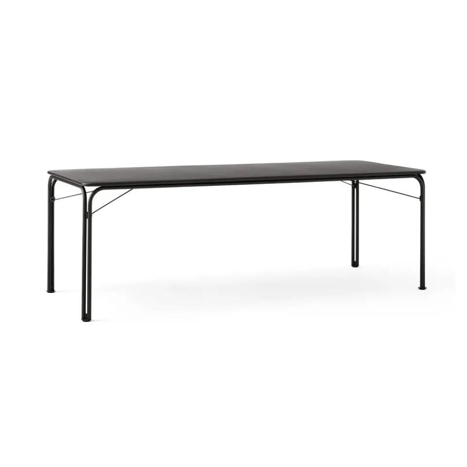 Table For Outdoor Use^&Tradition Thorvald Outdoor SC99 dining table 220 cm, Warm Black