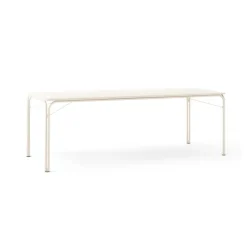 Table For Outdoor Use^&Tradition Thorvald Outdoor SC99 dining table 220 cm, Ivory White