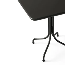 Balcony Furniture^&Tradition Thorvald SC97 coffee table 70x70 cm, Black