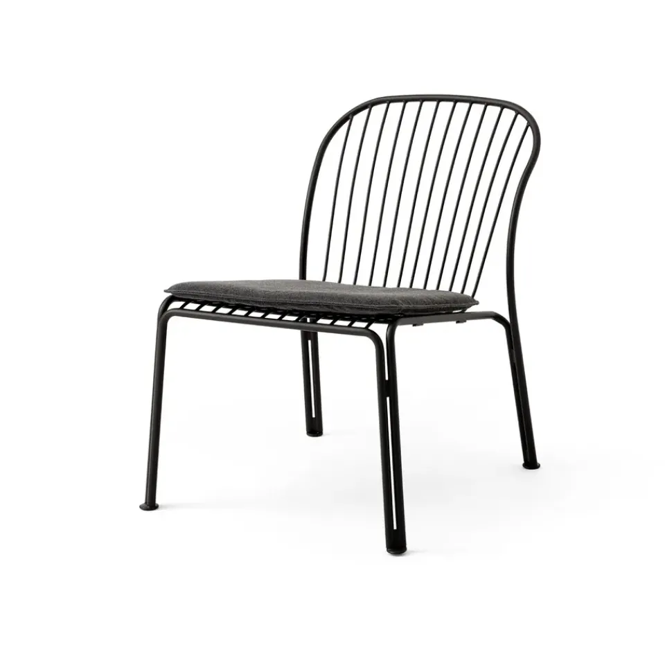 Clearance &Tradition Thorvald SC100-SC101 chair cushion 53x53 cm, Heritage charcoal Black
