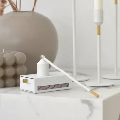 Candle Accessories^Solstickan Design Three Stars light dimmer, White