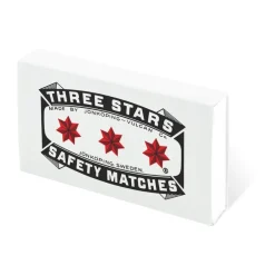 Candle Accessories^Solstickan Design Three Stars matches refill 50-pack, White