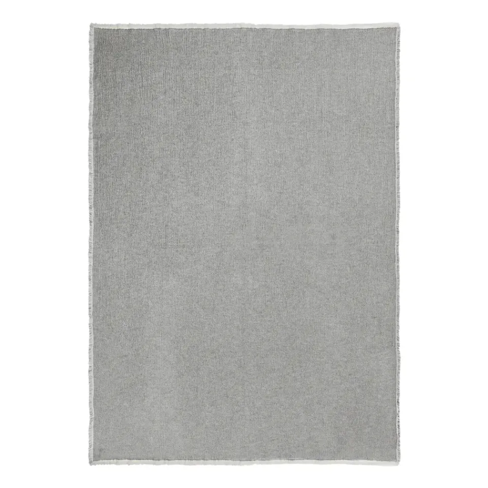 Cotton Blankets & Throws^Elvang Denmark Thyme throw 130x180 cm, Grey