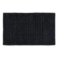 Bath Mats^Zone Denmark Tiles bathroom rug, Black