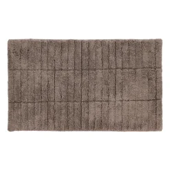Bath Mats^Zone Denmark Tiles bathroom rug 50x80 cm, Taupe Brown