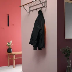 Outlet Essem Design Tillbakablick rectangular mirror, Black