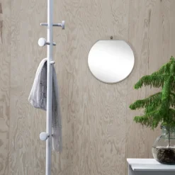 Essem Design Tillbakablick round mirror, Birch Beige