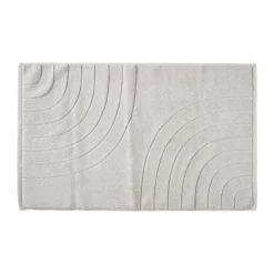 Discount Zone Denmark Time bathroom mat 50x80 cm, Soft Grey