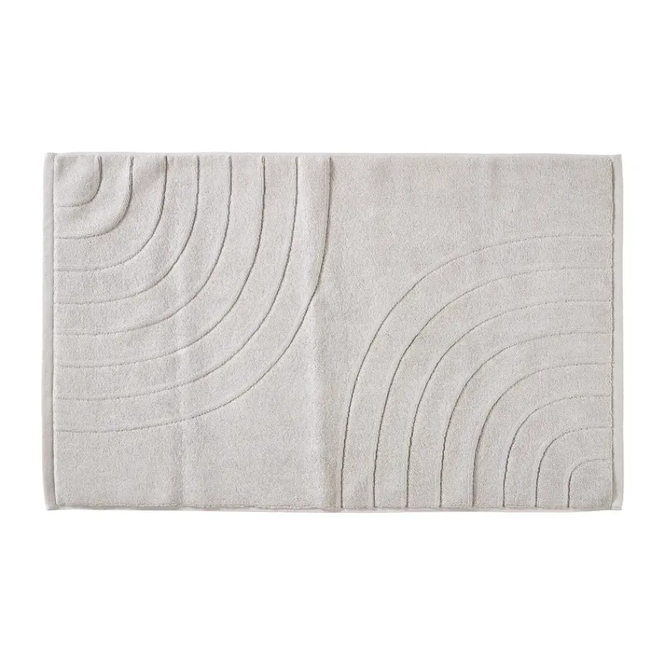 Discount Zone Denmark Time bathroom mat 50x80 cm, Soft Grey