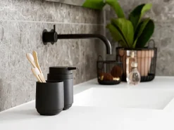 Outlet Zone Denmark Time soap dispenser 13 cm, Black