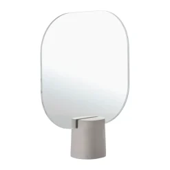 Table Mirrors^Zone Denmark Time table mirror 26.5 cm, Concrete Grey