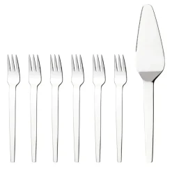 Cake Knives & Servers^Hardanger Bestikk Tina cake set 7 pieces, 7 pieces Silver-coloured