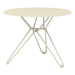 Hot Massproductions Tio side table Ø60 cm, Ivory Beige