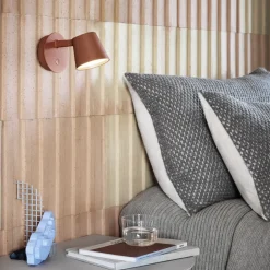 Bedside Lamps|Wall Lights^Muuto Tip wall lamp, copper Brown
