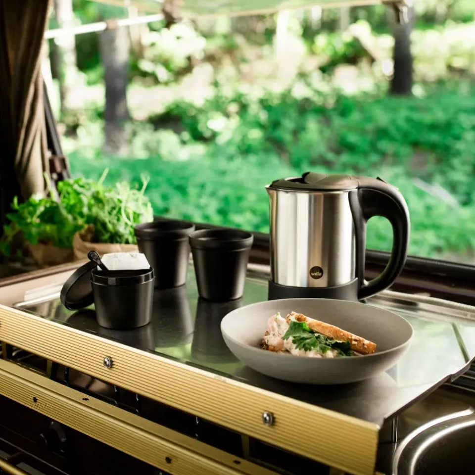 Wilfa TK-1000 Travel water kettle 50 cl, Stainless steel Silver-coloured
