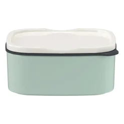 Clearance Villeroy & Boch To Go & To Stay lunch box porcelain S 10x13 cm, Mineral Green