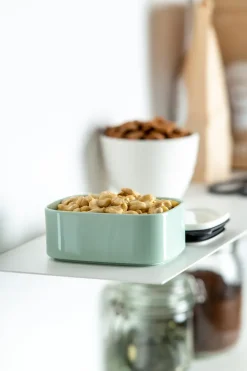 Clearance Villeroy & Boch To Go & To Stay lunch box porcelain S 10x13 cm, Mineral Green