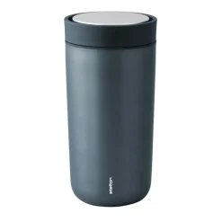 Thermal Flasks & Travel Mugs^Stelton To Go Click mug 0.4 l, metallic Blue