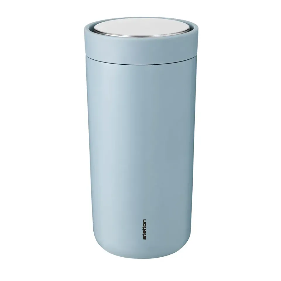 Clearance Stelton To Go Click mug 0.4 l, cloud Blue