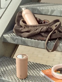 Thermal Flasks & Travel Mugs^Stelton To Go Click mug 0.2 l, Heather Pink