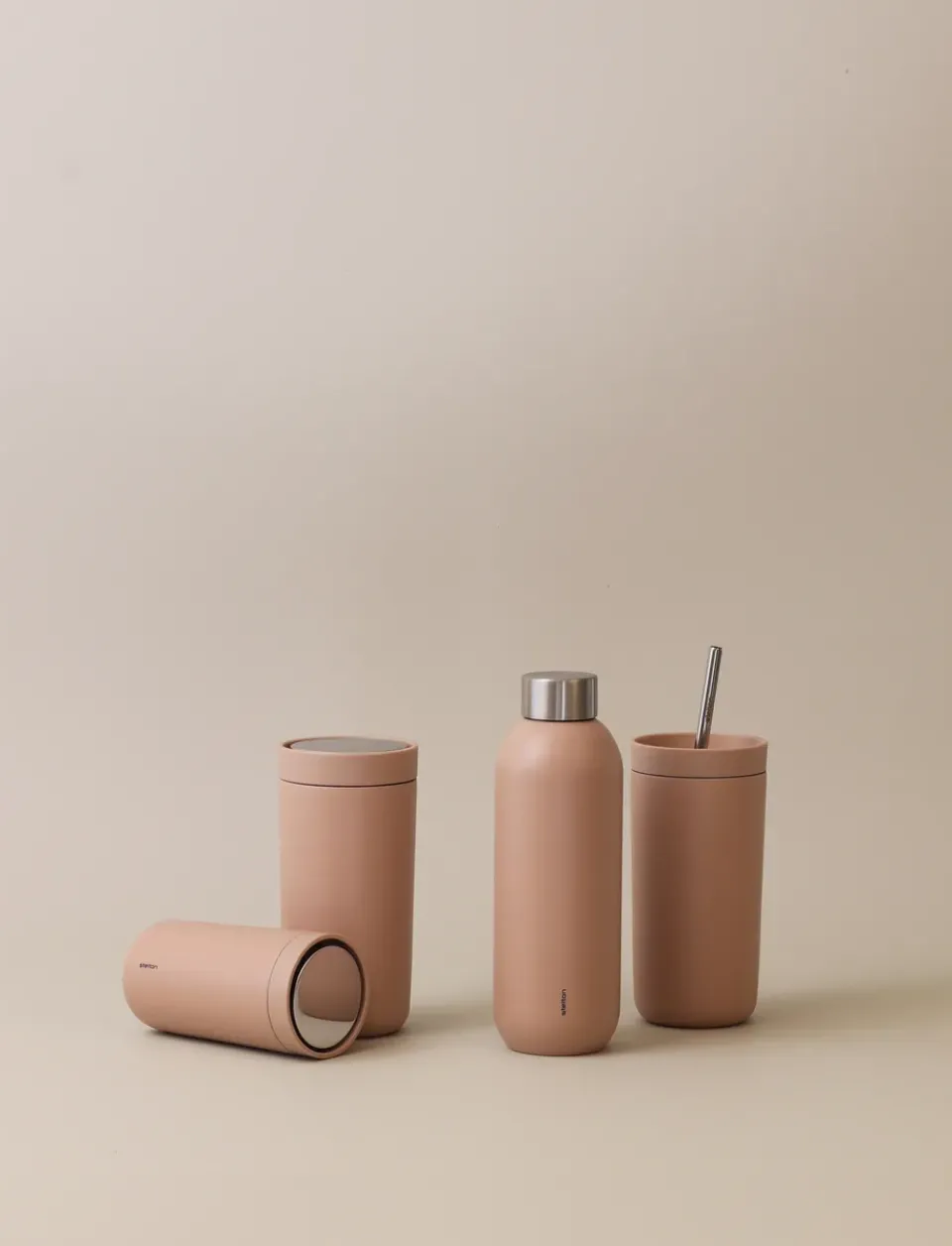 Thermal Flasks & Travel Mugs^Stelton To Go Click mug 0.2 l, Heather Pink