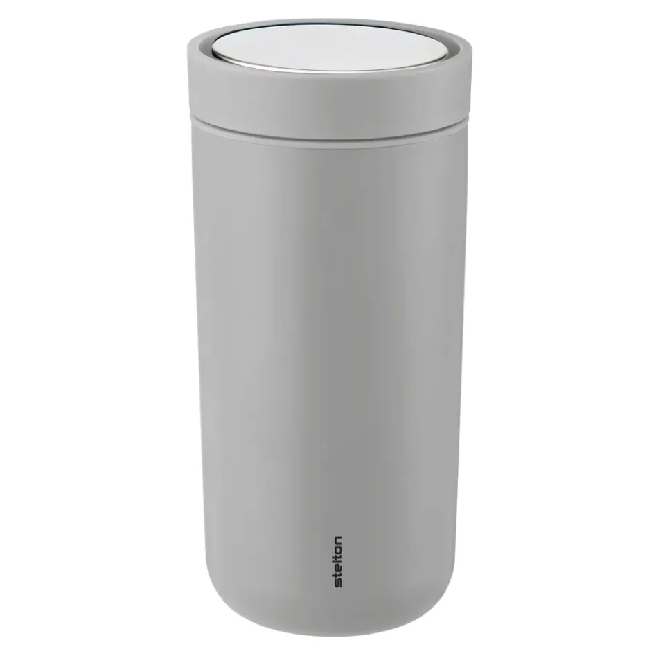 Discount Stelton To Go Click mug 0.4 l, matte light Grey