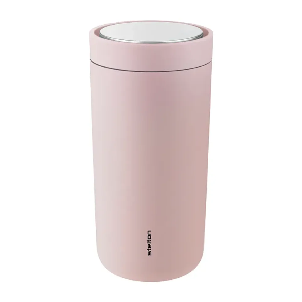 Thermal Flasks & Travel Mugs^Stelton To Go Click mug 0.4 l, Soft rose Pink