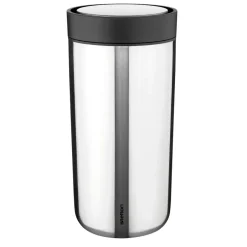 Thermal Flasks & Travel Mugs^Stelton To Go Click mug 0.4 l, Steel Silver-coloured