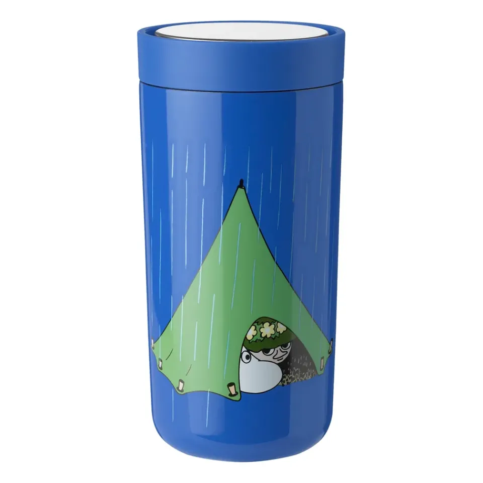 Clearance Stelton To Go Click Mumin mug 0.4 l, Blue