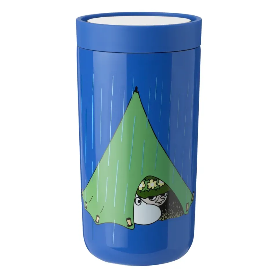 Outlet Stelton To Go Click Mumin mug 0.2 l, Blue