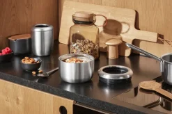Eva Solo To Go thermal lunch box 0.64 L, Black Silver-coloured