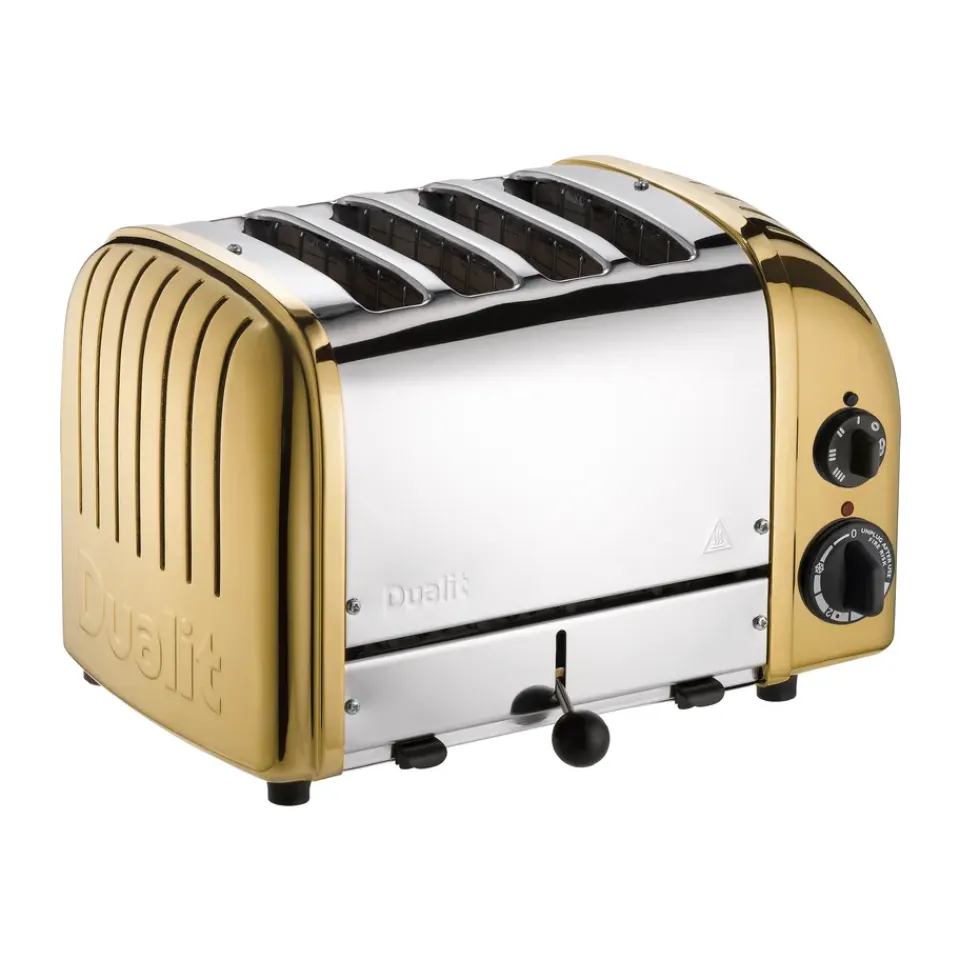 Sale Dualit Toaster Classic 4 slices, Brass Gold-coloured