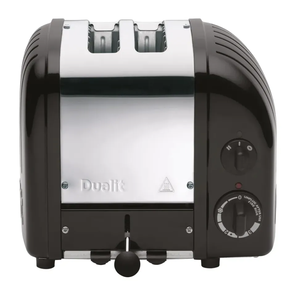 Toasters^Dualit Toaster Classic 2 slices, matte Black