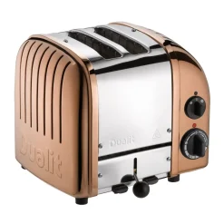 Hot Dualit Toaster Classic 2 slices, Copper Gold-coloured