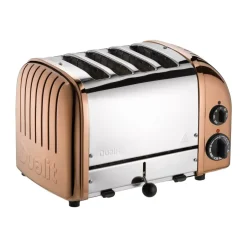 Toasters^Dualit Toaster Classic 4 slices, Copper Gold-coloured
