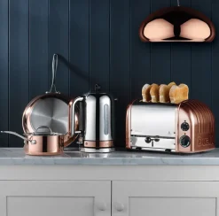 Toasters^Dualit Toaster Classic 4 slices, Copper Gold-coloured
