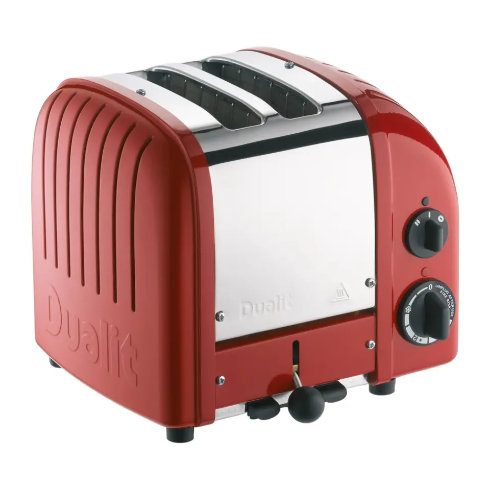 Toasters^Dualit Toaster Classic 2 slices, Red