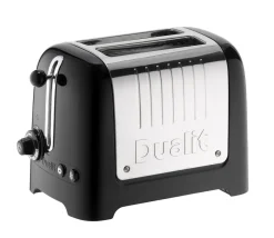 New Dualit Toaster Lite 2 slices, Glossy Black