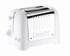 Dualit Toaster Lite 2 slices, Glossy pure White