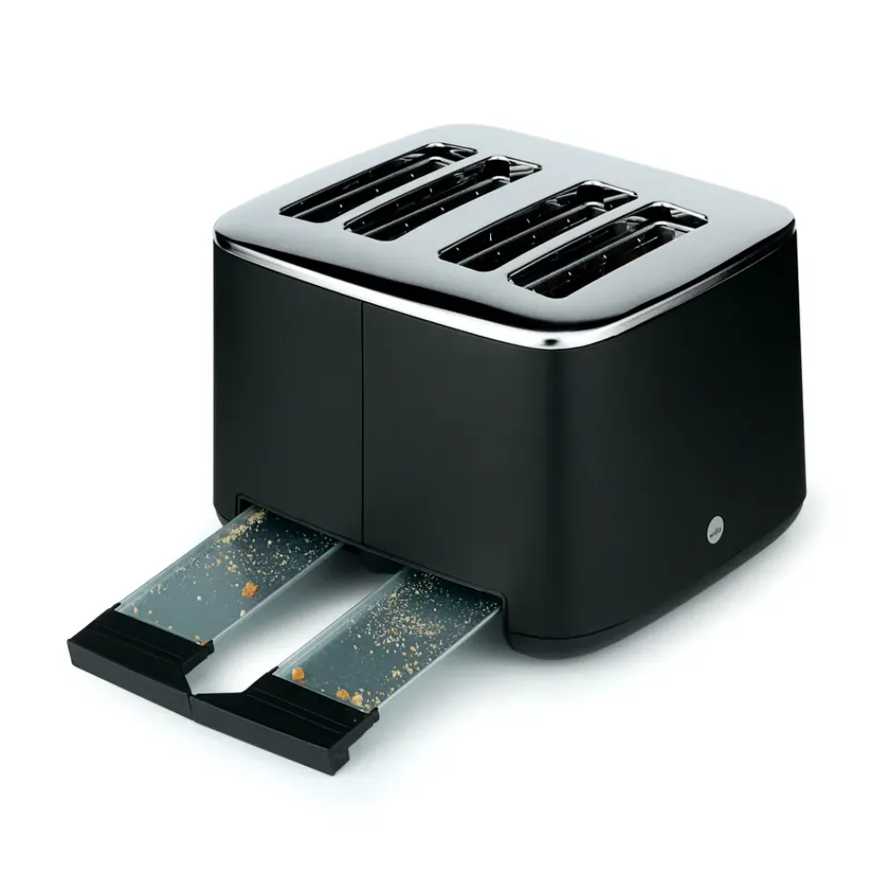 Clearance Wilfa TO4B-1600 family toaster 4 slices, Black