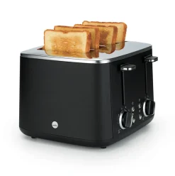Clearance Wilfa TO4B-1600 family toaster 4 slices, Black