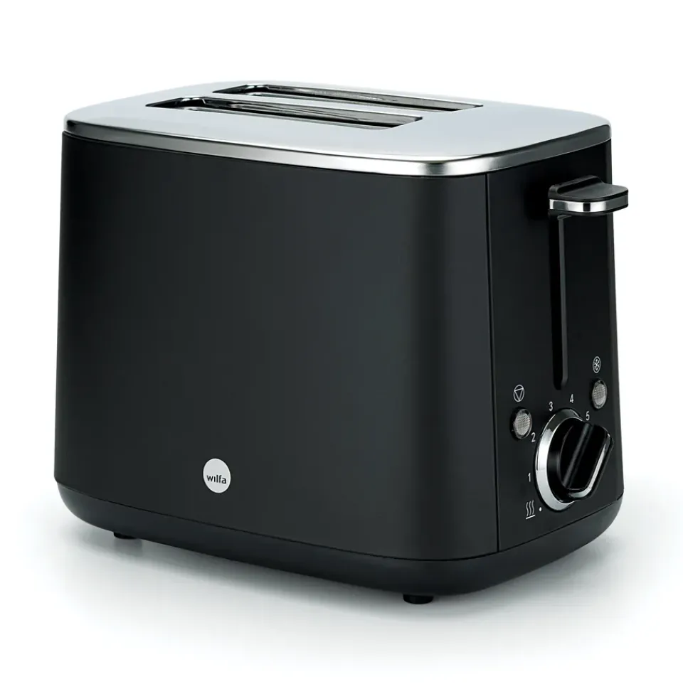 Discount Wilfa TO2B-1000 lunch toaster 2 slices, Black