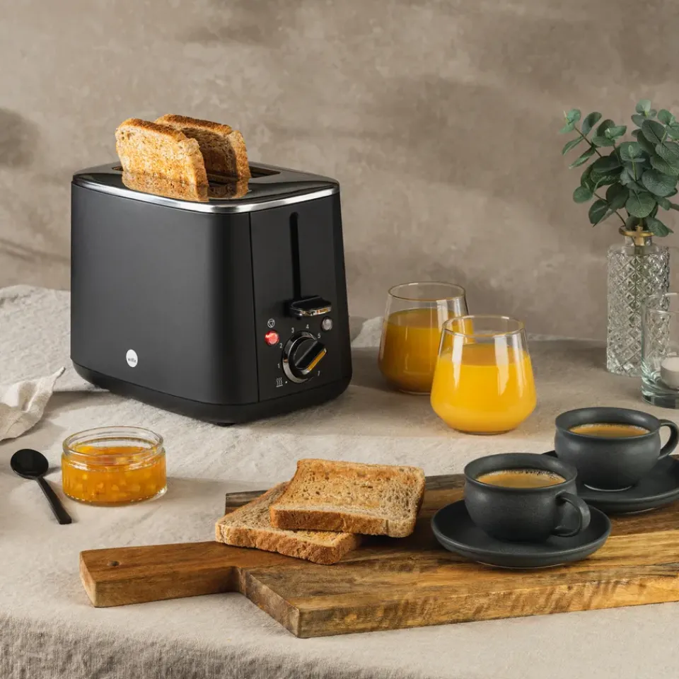 Discount Wilfa TO2B-1000 lunch toaster 2 slices, Black