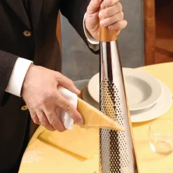 Hot Alessi Todo grater, stainless steel GreySilver-coloured