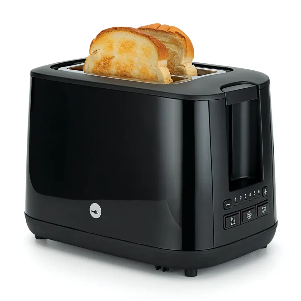 Toasters^Wilfa TO3GB-1000 toaster 2 slices, Black