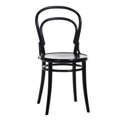 Clearance TON no.14 chair, stainedB123-New veneer seat Black