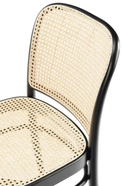 Chairs^TON no.811 chair rattan, Coffee B4-New rattan Brown